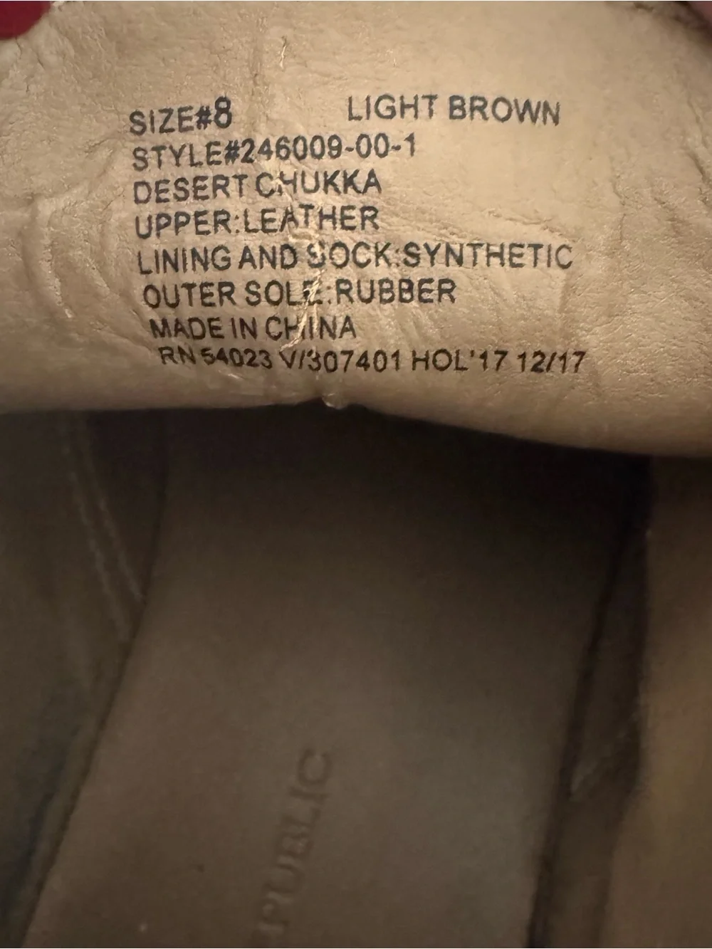 Banana Republic Men's Suede Desert Chukka Boots Brown with Tan Sole See All Pics